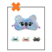 Slaapmasker Koala blauw